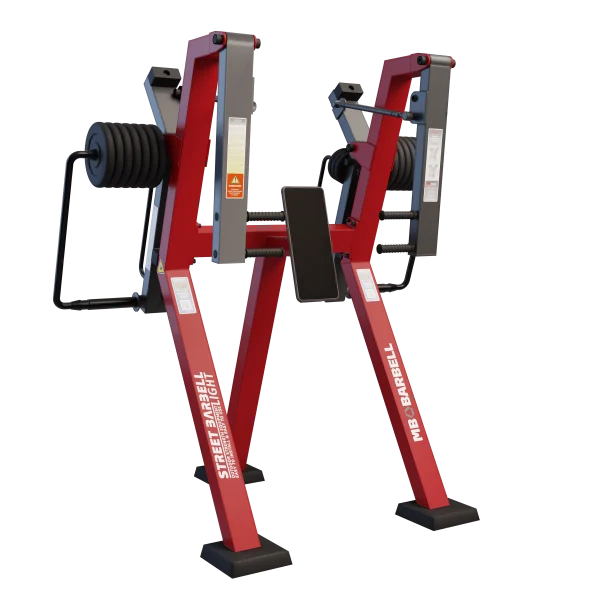 Уличный тренажёр StreetBarbell MB 7.30 — Жим от груди стоя