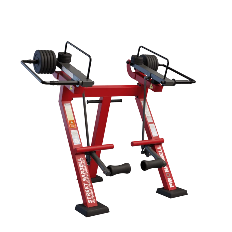 Уличный тренажёр StreetBarbell MB 7.44 — Разгибание ноги стоя