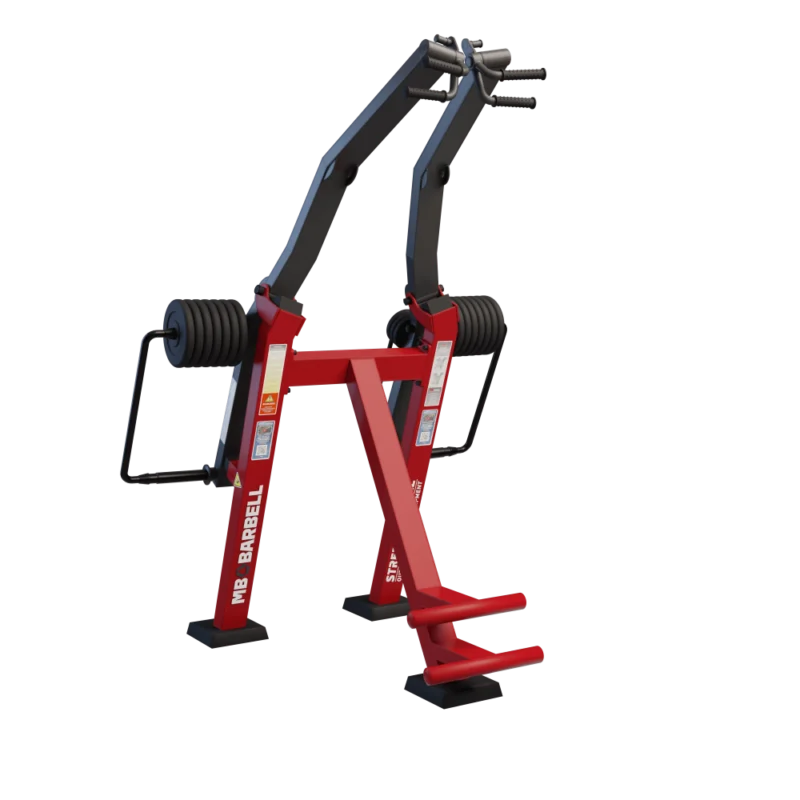 Уличный тренажёр StreetBarbell MB 7.55 — Вертикальная тяга с конвергенцией стоя