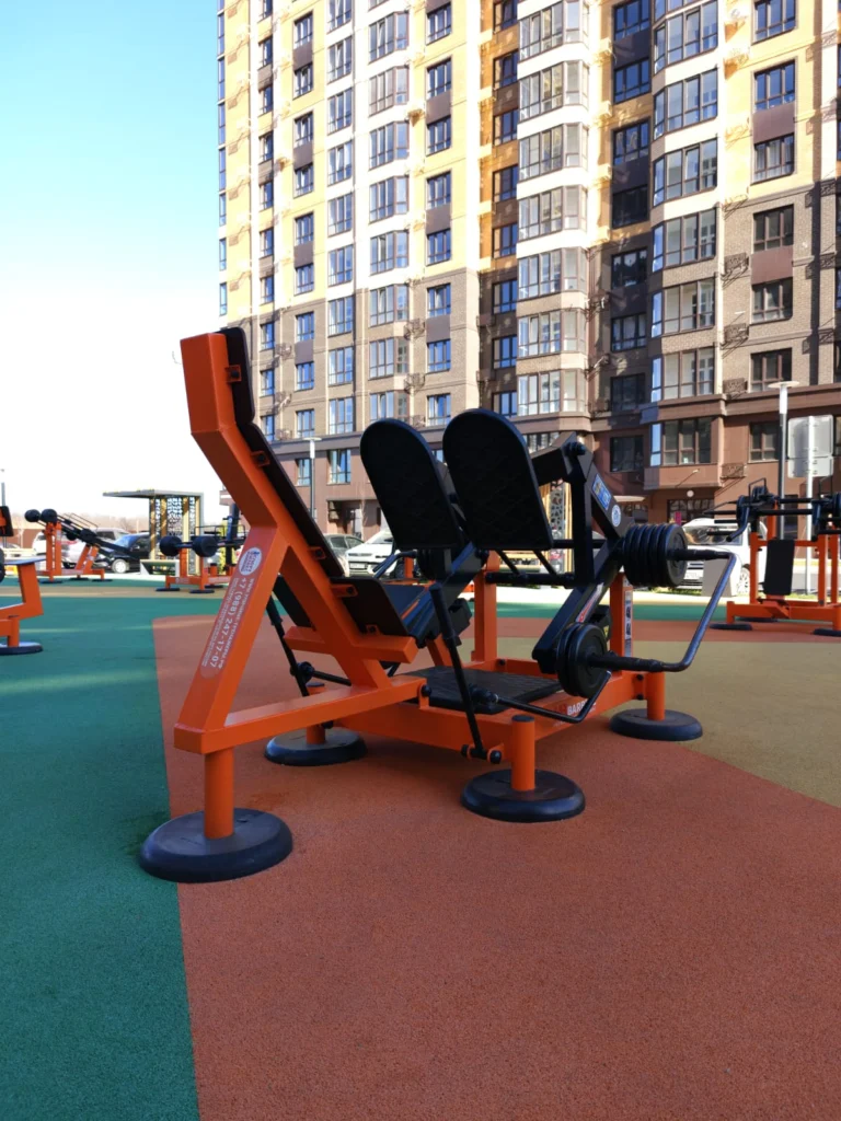 Реализованный объект Street Barbell — Тренажёрная площадка ЖК «Достояние»