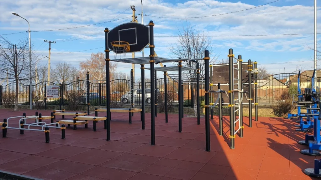 Реализованный объект Street Barbell — Площадка ГТО в Гулькевичах