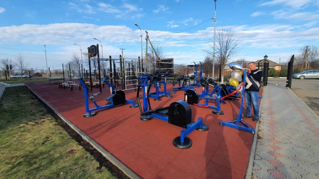 Реализованный объект Street Barbell — Площадка ГТО в Гулькевичах