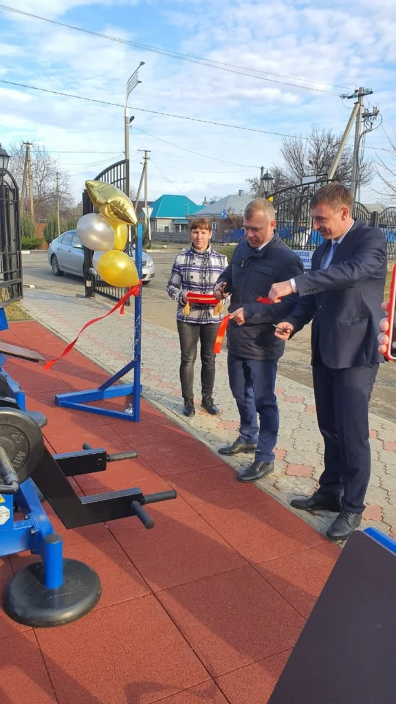 Реализованный объект Street Barbell — Площадка ГТО в Гулькевичах