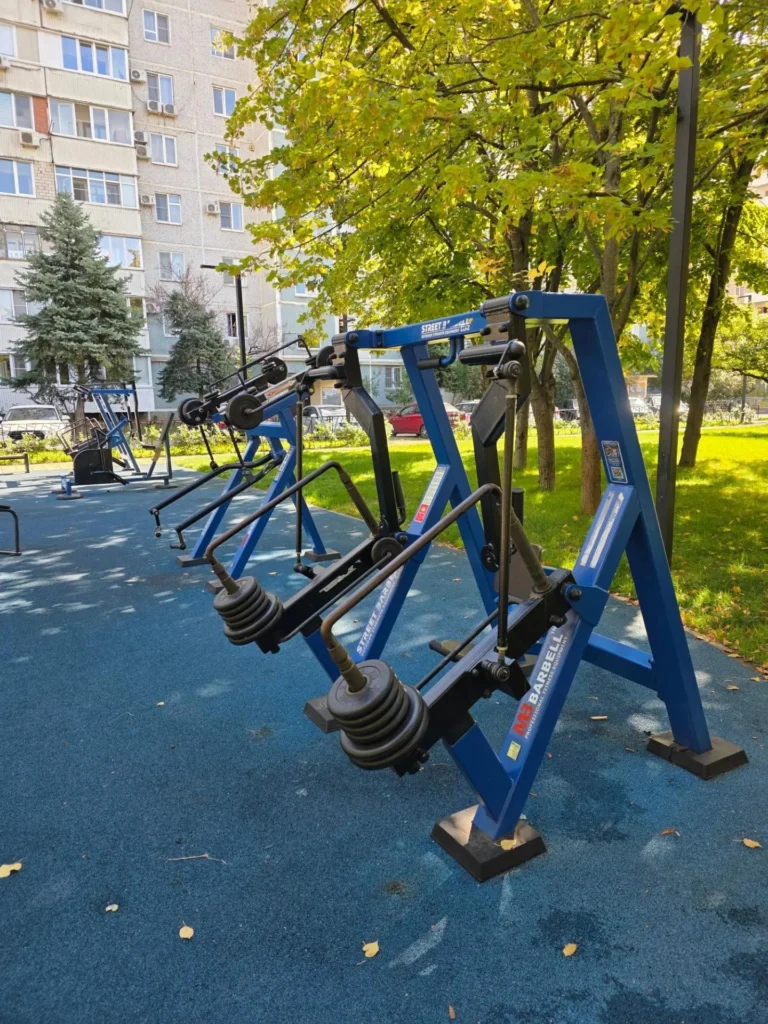 Реализованный объект Street Barbell — Спортивная зона в сквере имени Чепеги