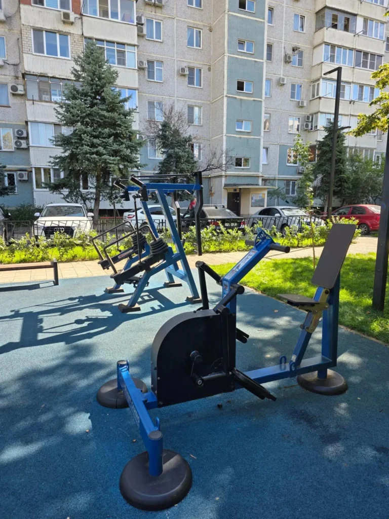 Реализованный объект Street Barbell — Спортивная зона в сквере имени Чепеги