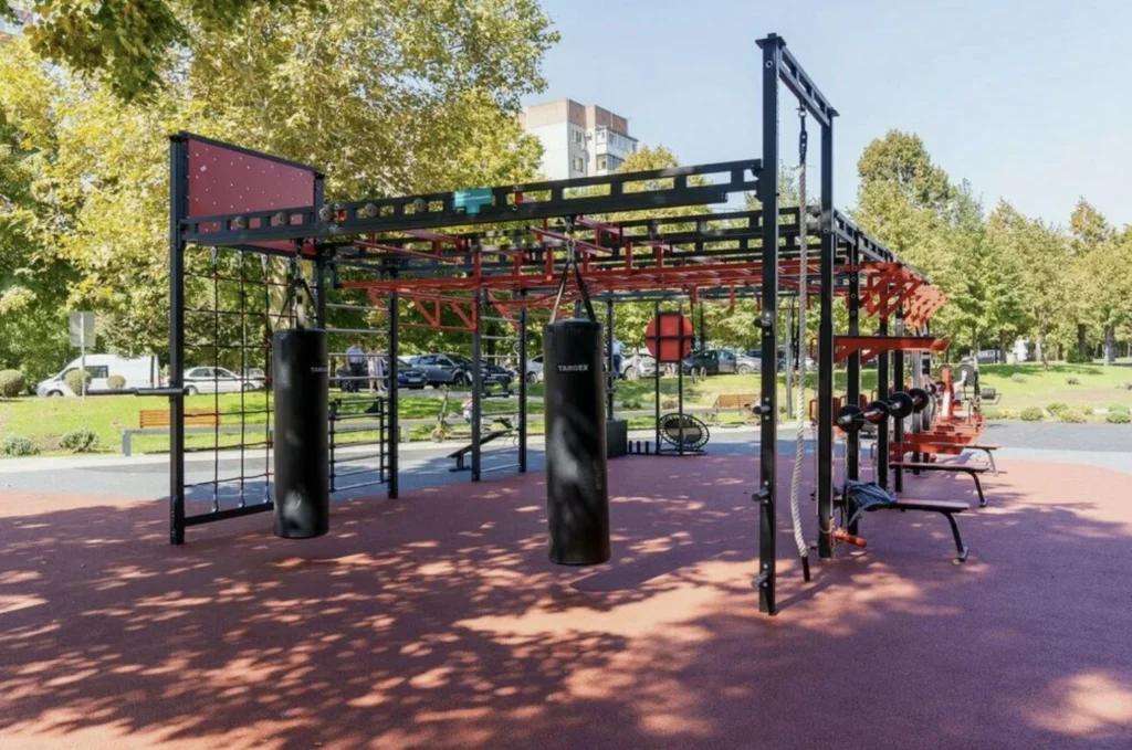 Реализованный объект Street Barbell — Инклюзивная площадка в Городском саду «Карасунский»