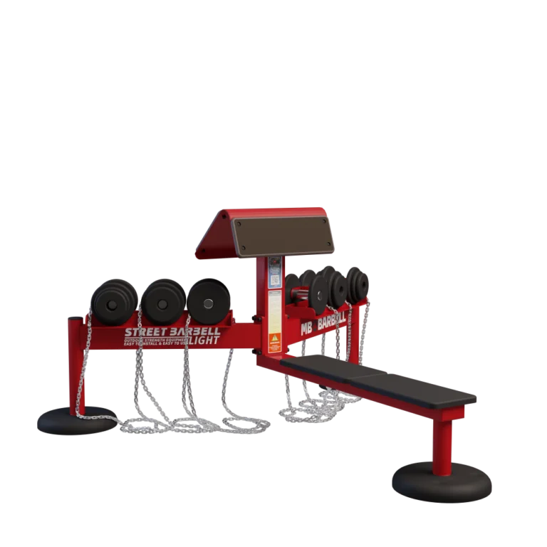 Уличный тренажёр StreetBarbell Light Гантельный ряд (тяжелый) (арт. MB 7.72)
