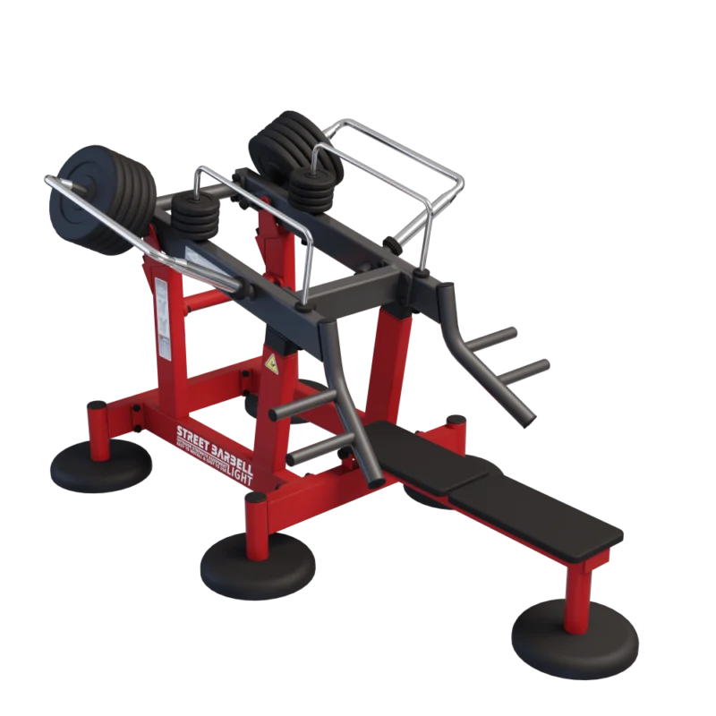 Уличный тренажёр StreetBarbell MB 7.64 GTO — Жим лёжа — плечевой пояс и грудь