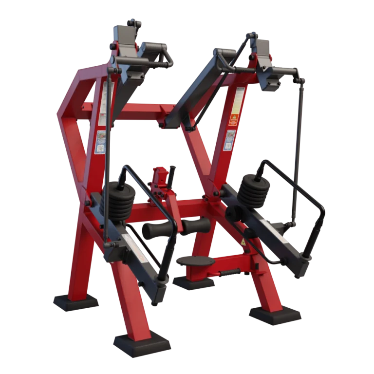 Уличный тренажёр StreetBarbell+ Вертикальная тяга сидя с изменяемой нагрузкой (арт. MB 7.38.3) — для людей с ОВЗ