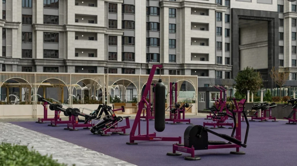 Реализованный объект Street Barbell — Спортивная площадка ЖК «Сердце»